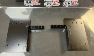 25044 CORNER PULLEY BRACKET REINFORCEMENT PLATES
