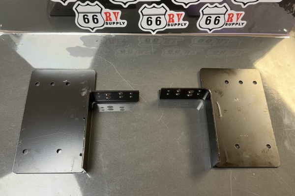 25044 CORNER PULLEY BRACKET REINFORCEMENT PLATES