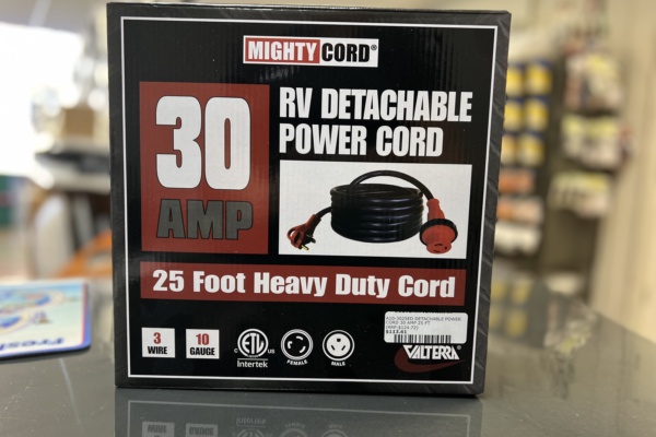A10-3025ED DETACHABLE POWER CORD 30 AMP 25 FT
