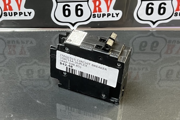 ITEQ1515 CIRCUIT BREAKER 15A/15A DUPLEX