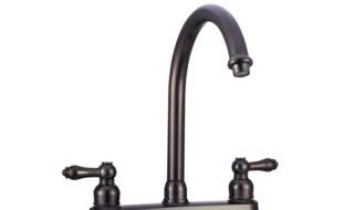 DF-PK340L-VB NON-METALLIC HI-RISE RV KITCHEN FAUCET - VENETIAN BRONZE