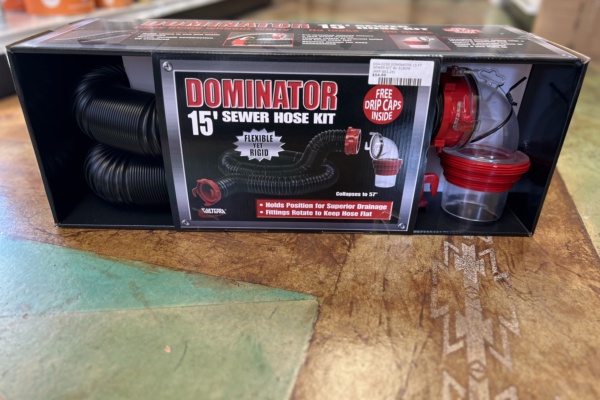 D04-0250 DOMINATOR 15 FT SEWER KIT W/ ELBOW