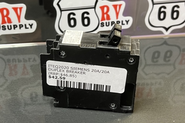 ITEQ2020 SIEMENS 20A/20A DUPLEX BREAKER