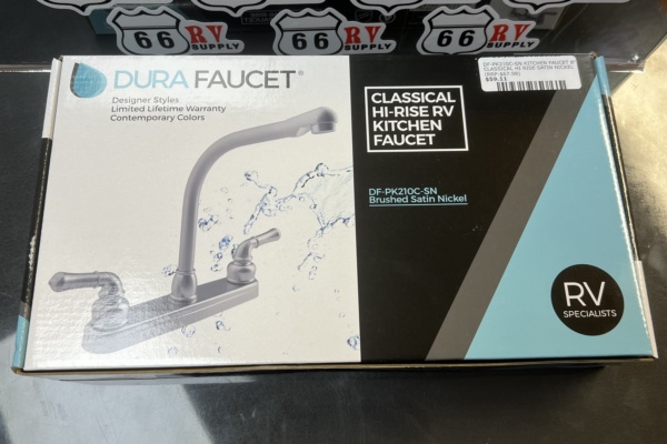 DF-PK210C-SN KITCHEN FAUCET 8" CLASSICAL HI RISE SATIN NICKEL