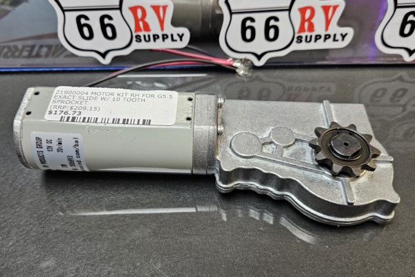 21900004 MOTOR KIT RH FOR G5.5 EXACT SLIDE W/ 10 TOOTH SPROCKET