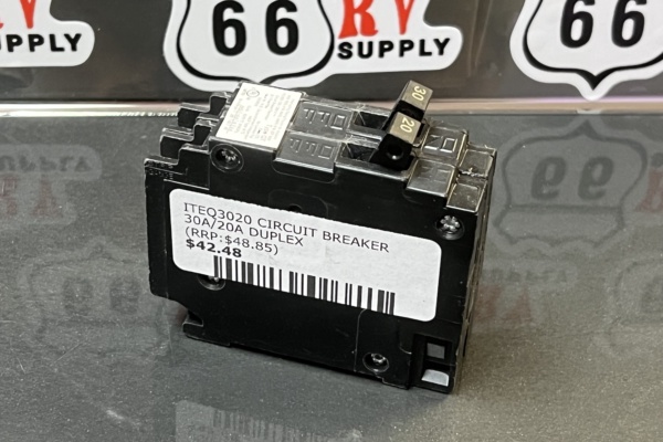 ITEQ3020 CIRCUIT BREAKER 30A/20A DUPLEX