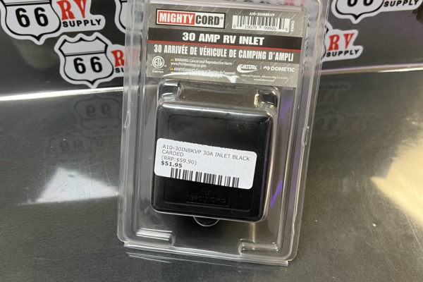 A10-30INBKVP 30A INLET BLACK CARDED