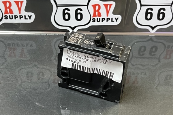 ITEQ115 SIEMENS CIRCUIT BREAKER ONE POLE 15A